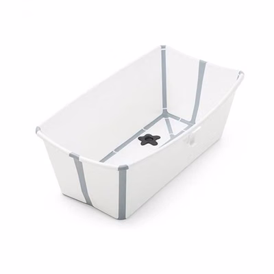 Stokke Flexi Bath badbalja, vit/grå