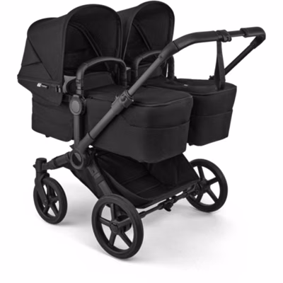 Bugaboo Donkey 6 Tvillingvagn Heritage Black