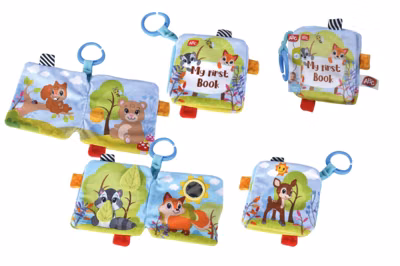 ABC Forest Friends Mjuk prasselbok