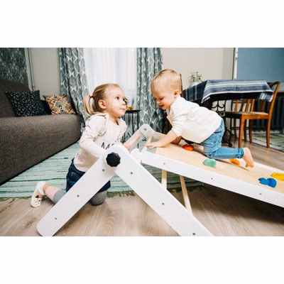 Family SCL Pikler Triangel 2 Delar - Vit