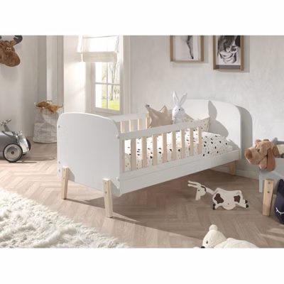 Vipack Barnsäng Kiddy - 70x140 Cm - Vit