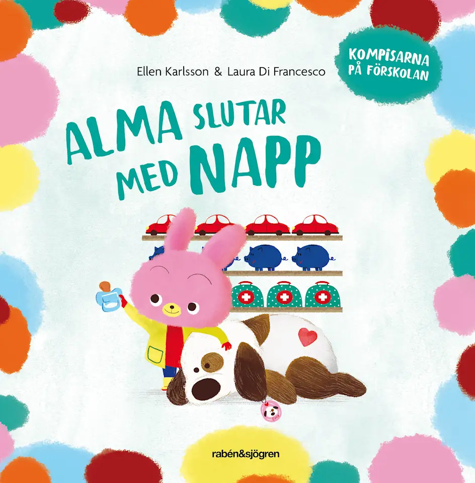 Alma slutar med napp (Bok) barnprodukt