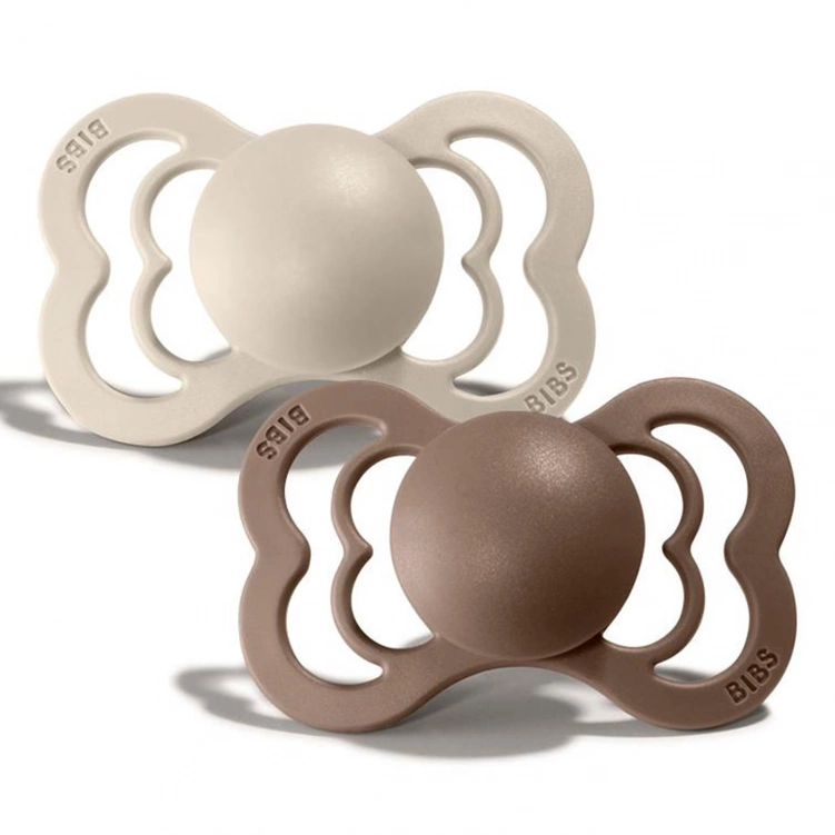 BIBS Supreme Napp Silikon Storlek 2