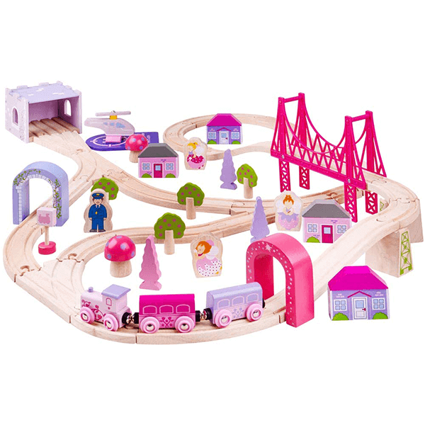 Bigjigs Rail Wooden Train Set barnprodukt