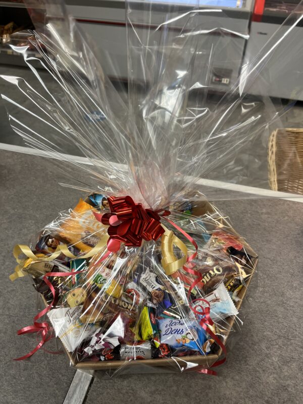 DIY Present-korg bebis babyprodukt