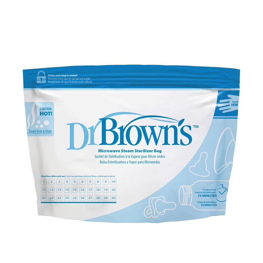 Dr. Brown's Microwave Steam Sterilizer Bag amningsprodukt
