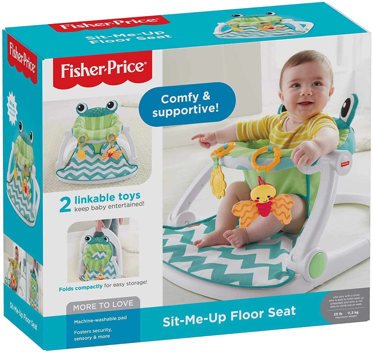 Fisher-Price Sit-Me-Up Floor Seat – Bästa leksaker 3-6 månader 2026 — 8 bebisleksaker testade