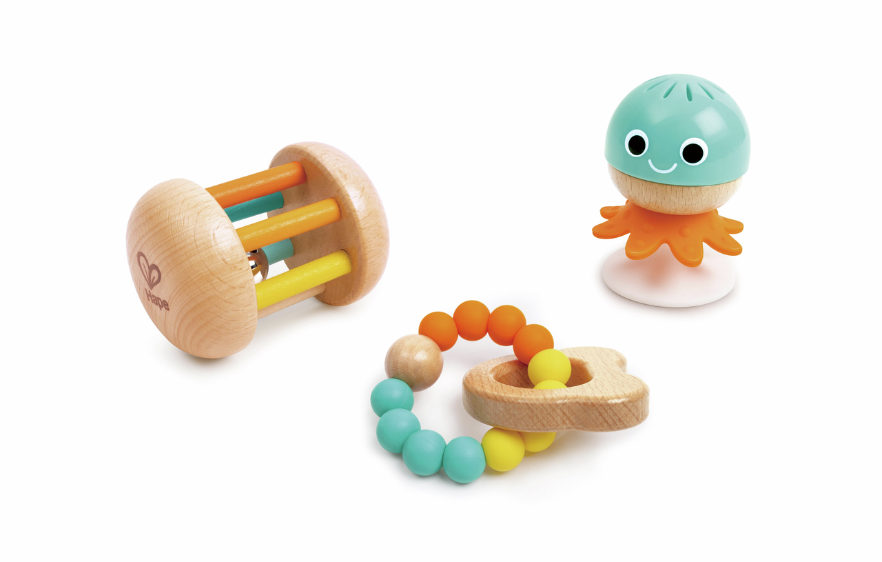 Hape Baby-to-Toddler Sensory Gift Set barnprodukt