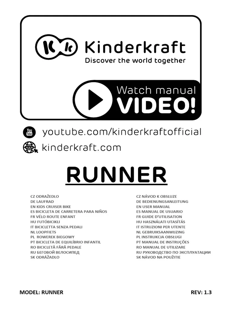 Kinderkraft Runner barnprodukt
