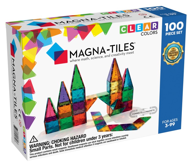 Magna-Tiles Clear Colors 100 – Bästa Magna-Tiles 2026 — 8 magnetset testade