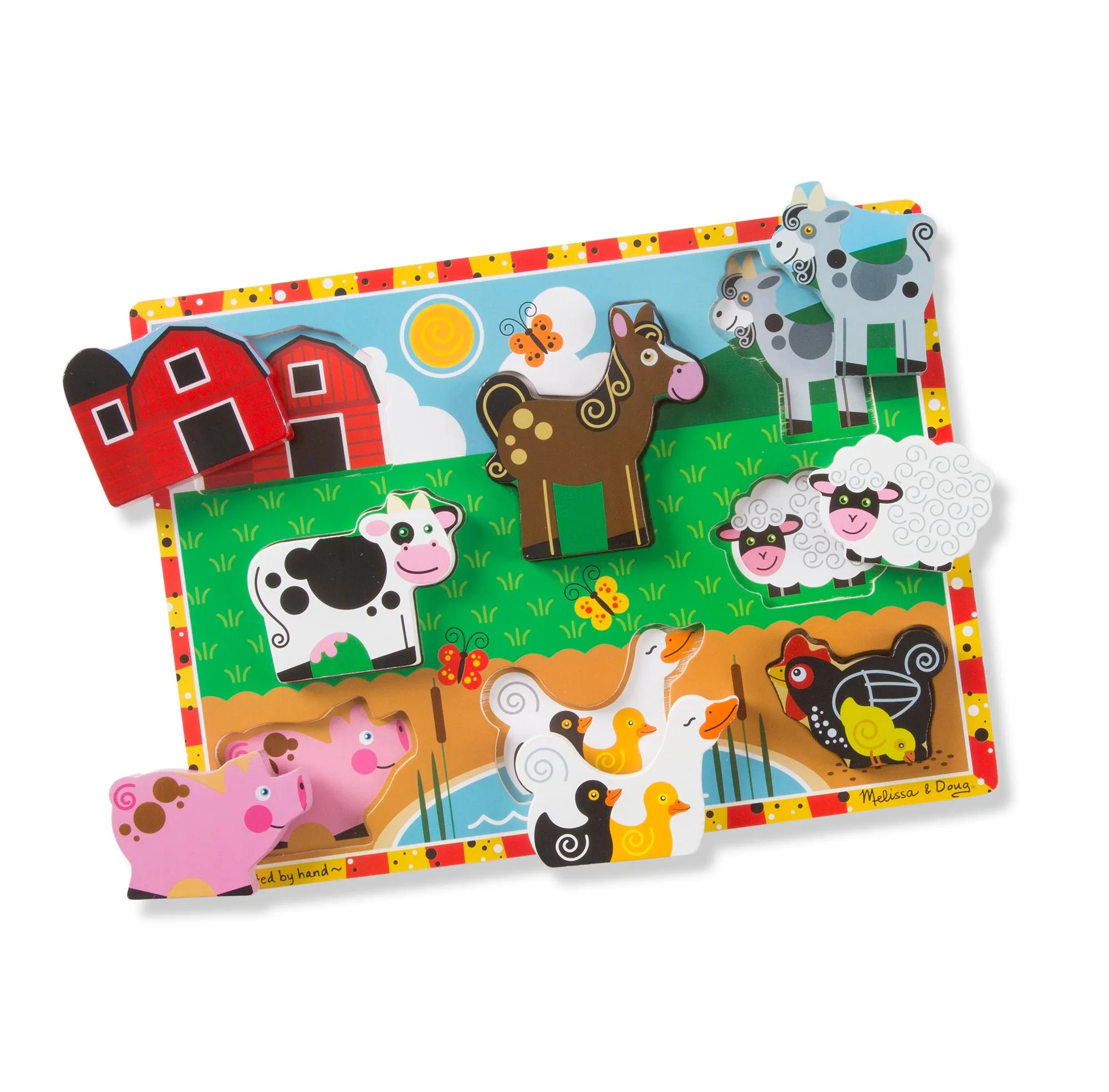 Melissa & Doug låspussel barnprodukt