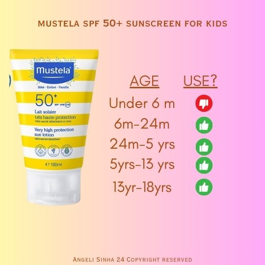 Mustela Sunscreen SPF50+ babyprodukt
