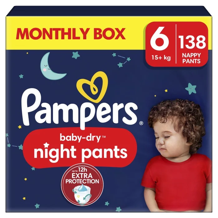 Pampers Baby-Dry Night – Bästa nattblöjan för baby 2026 — 7 modeller testade