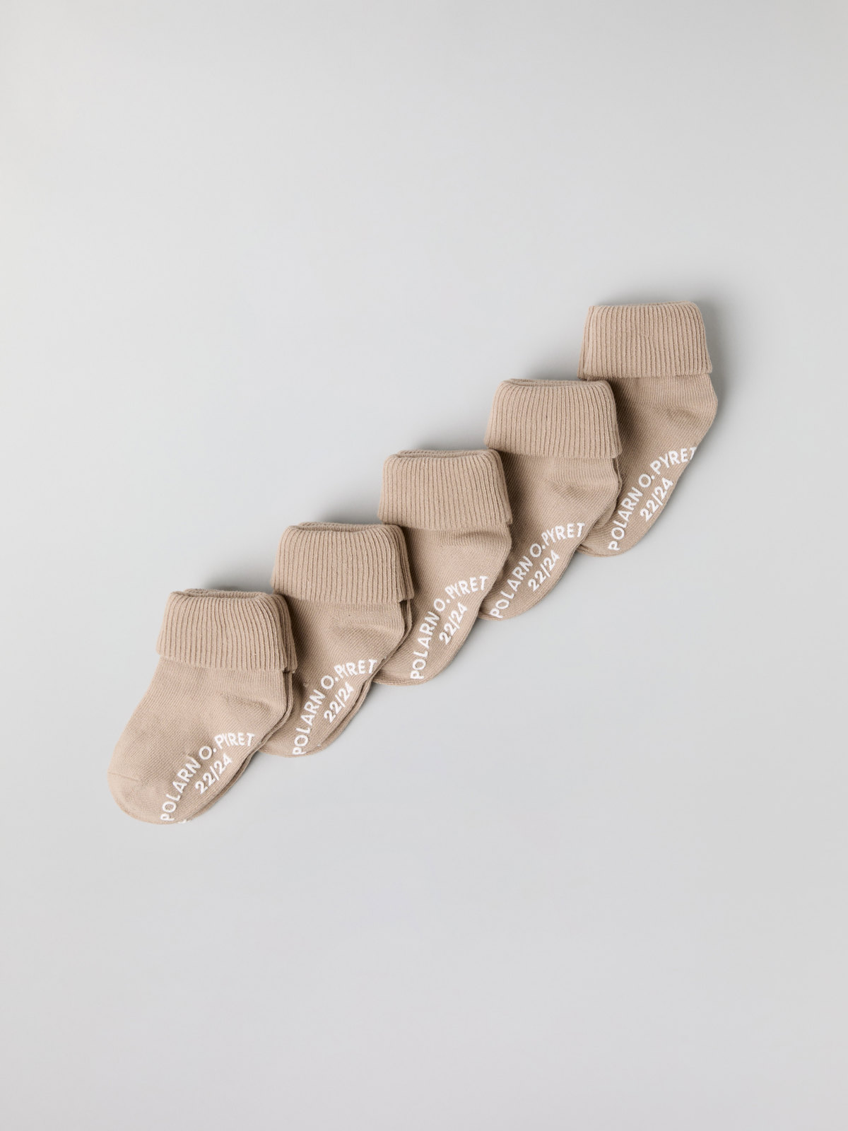 Polarn O. Pyret 5-pack Halkstrumpor babyprodukt