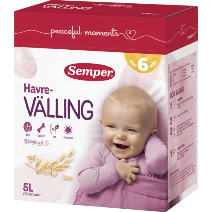 Semper Havrevälling Mild 6M