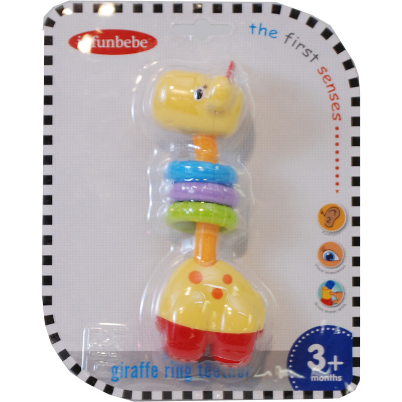 Skallra och bitring-set babyprodukt