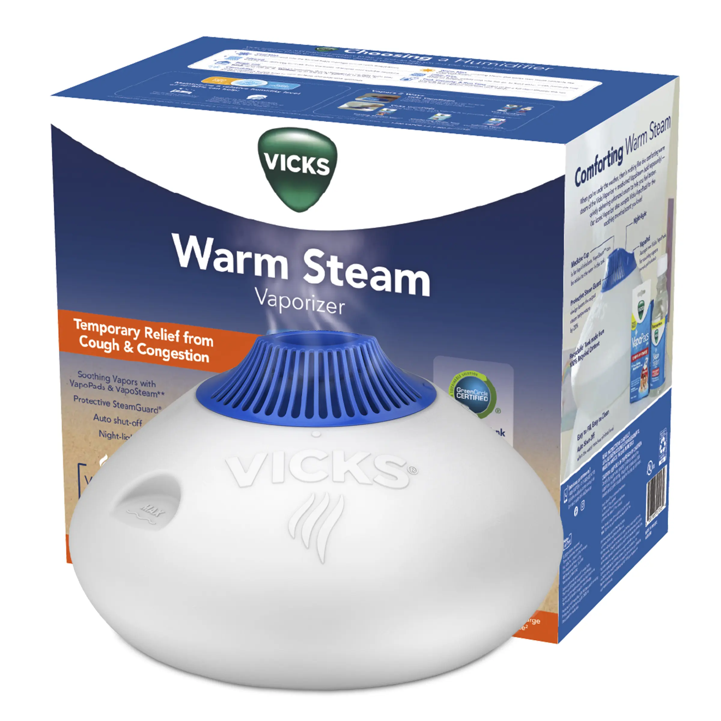 Vicks Warm Steam VH750 babyprodukt